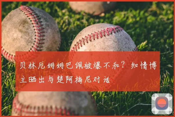 贝林厄姆姆巴佩被爆不和?知情博主晒出与楚阿梅尼对话